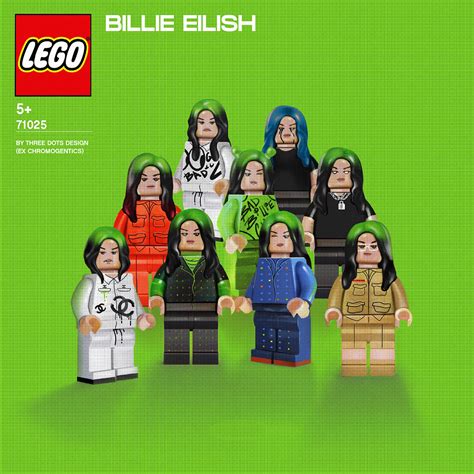 LEGO X Billie Eilish Concept On Behance