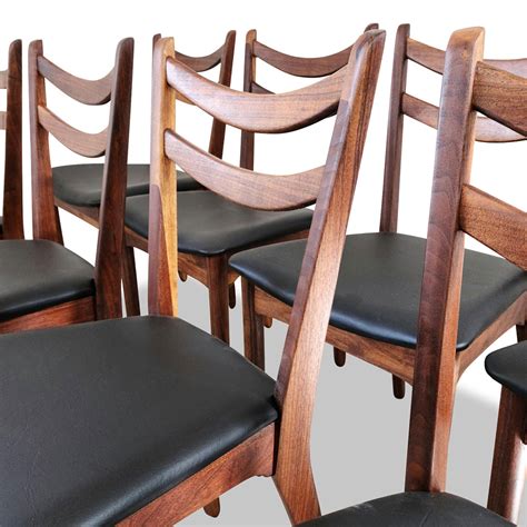 Walnut Dining Chairs By Honderich Decade Five Furniture Co