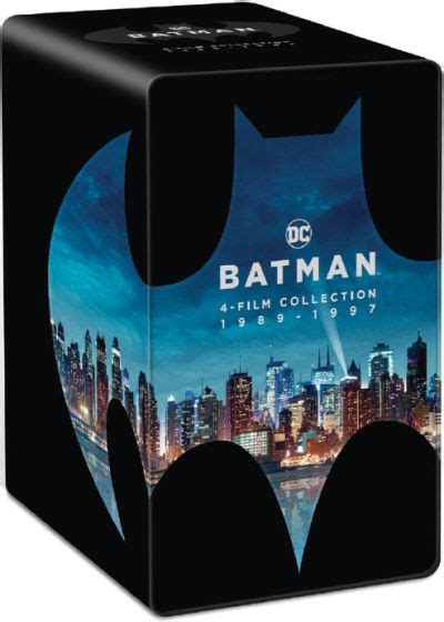 DVDFr - Batman - 4 films collection 1989-1997 (4K Ultra HD + Blu-ray