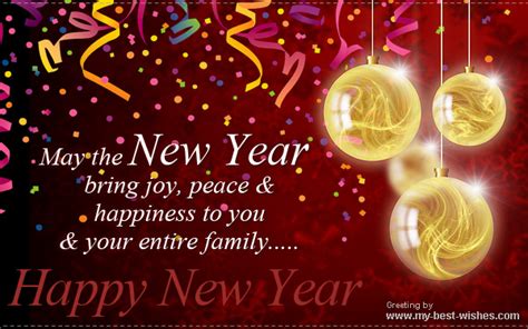 Happy New Year E Cards ~ Greetings