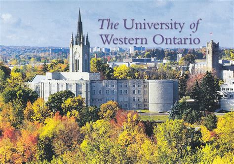 Nice and neat postcards: University of Western Ontario