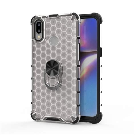 For Huawei Y Y Prime Shockproof Honeycomb Pc Tpu Ring Holder