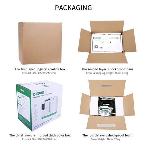 DEDAKJ DE-2AW Oxygen Concentrator with Nebulizer - Germaphobix