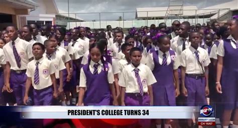 Presidents College Turns 34 Hgp Tv Nightly News Guyana