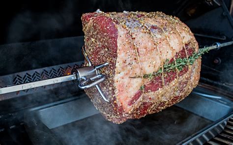 Recipe For Prime Rib On The Rotisserie Prime Rib Roast Recipe Grill