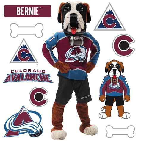 Colorado Avalanche: Bernie 2021 Mascot - Officially Licensed NHL Remov ...