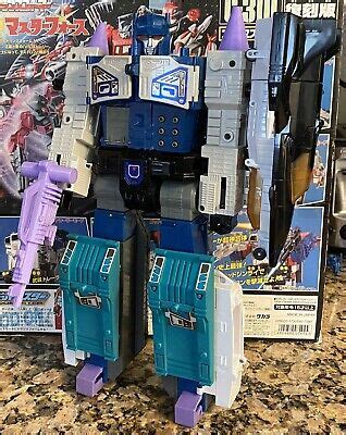 Transformers Takara Masterforce Overlord G1 D 307 1988 Figure Read