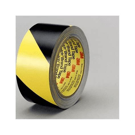 safety stripe tape  blackyellow     yd  mil