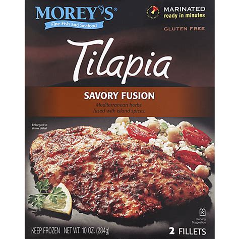 Morey S Tilapia Fillets Savory Fusion Ct Shop Pocahontas Iga