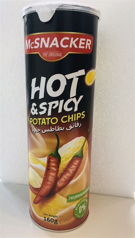 Mc Snacker Hot Spicy Chips 160Gm