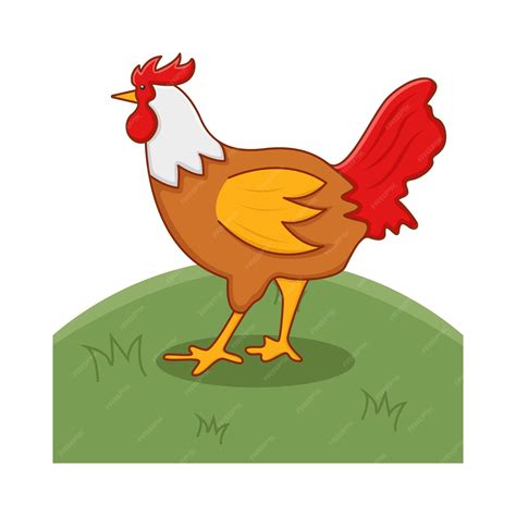 Premium Vector Illustration Of Rooster