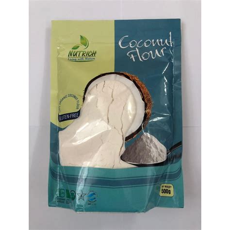 Nutrich Organic Coconut Flour 500gm Shopee Singapore