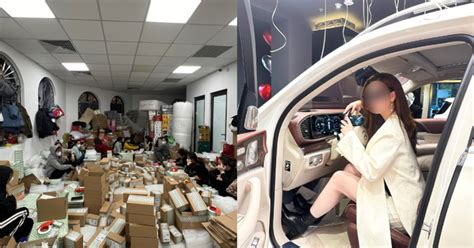 Hot girl livestream đứng sau kho hàng khủng mới bị đột kích Cuộc sống sang chảnh đơn hàng