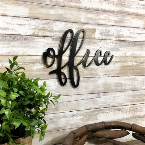 Office Sign Wood Office Sign Home Office Decor Office Door - Etsy