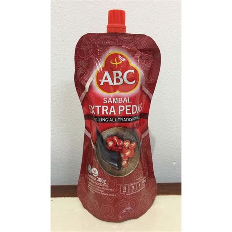 Jual ABC SAUCE EXTRA HOT 380GR ABC SAMBAL EXTRA PEDAS 380GR Shopee Indonesia