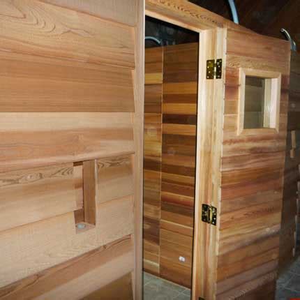 X Indoor Sauna Kit Cedarbrook Sauna Steam