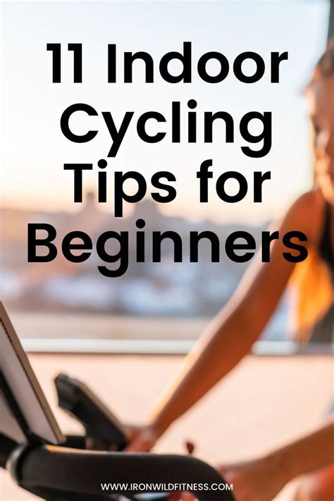 Indoor Cycling for Beginners - 11 Tips | Biking workout, Stationary ...