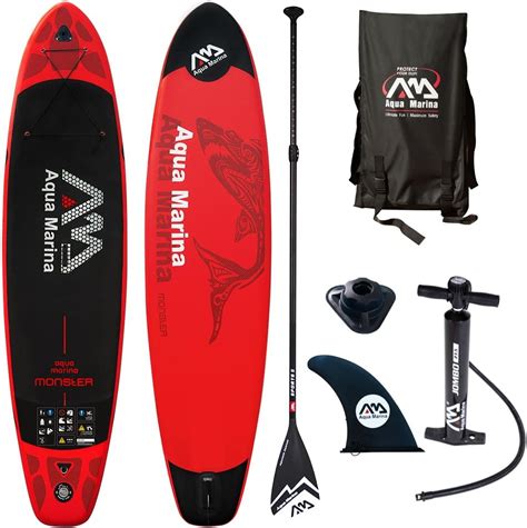 Aqua Marina Monster Inflatable Stand Up Paddle Board For Yoga