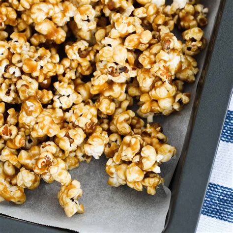 Salted Caramel Popcorn | Quick and Easy - Bake Play Smile