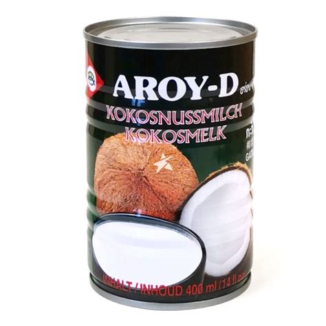 Buy Aroy D Coconut Milk 400ml Thailand Supermarket Online UK Starry