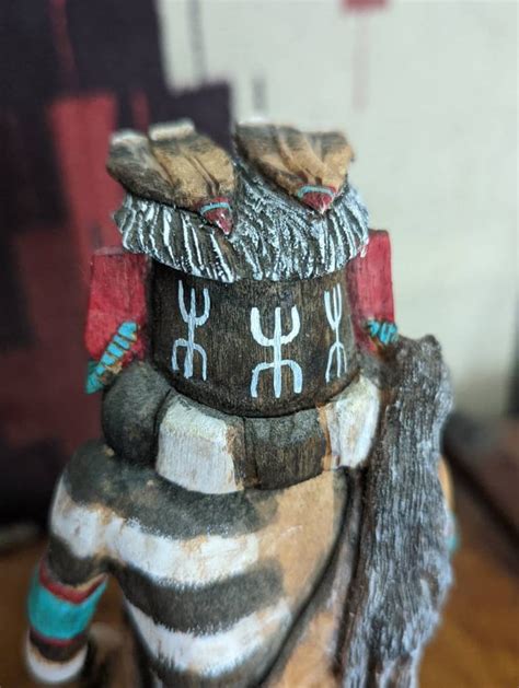 Authentic Rare Cottonwood Kachina Doll Left Handed By Fred Chapella Etsy