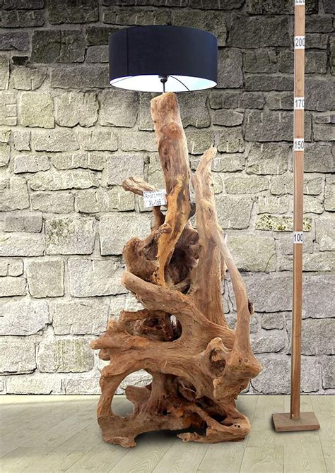 Driftwood Wood Diy Novelty Lamp Table Lamp Lighting Crafts House