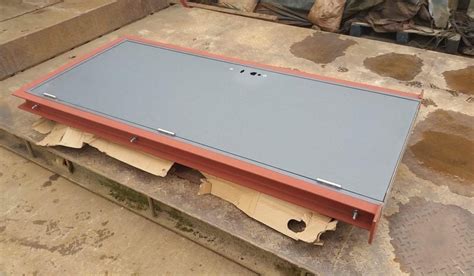 Steel Security Door Fabricated Fitted Fabrication Mig Welding