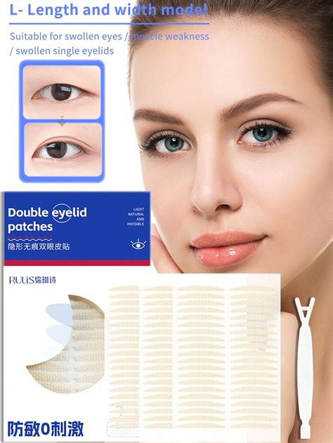 120pcs Double Eyelid Lifter Strips For Both Inner Outer Double