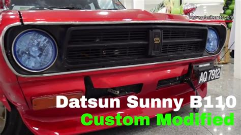 Datsun B Saloon Custom Modified Exterior Show Galeri Kereta