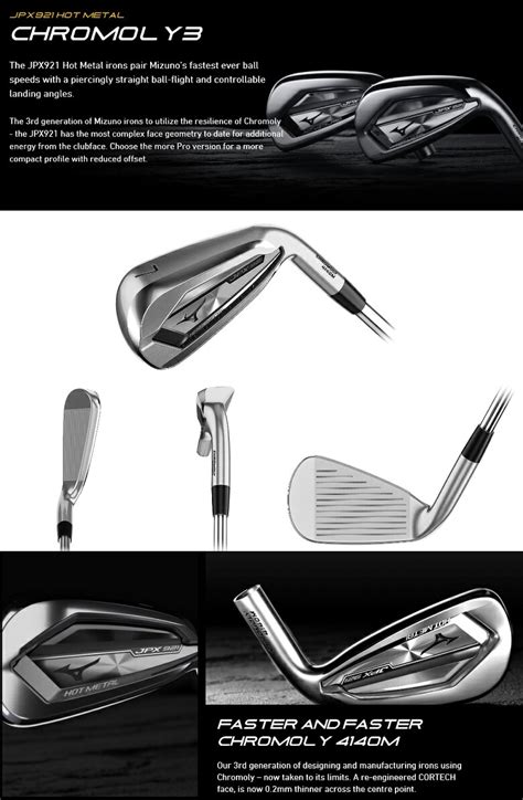 楽天市場在庫ありレフティモデルMizuno USA JPX921 Hot Metal Iron ミズノUSA JPX 921 ホット