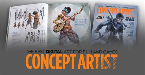 Artstation Imaginefx Concept Artist Magazine