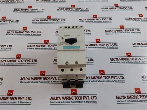 Siemens Sirius 3rv1041 4ja10 Motor Protection Circuit Breaker 600v