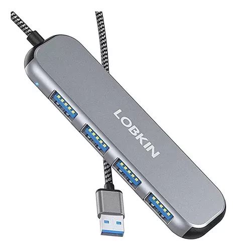 Usb Hub Lobkin Port Usb Hub With Ft Long Cable Multi Env O Gratis