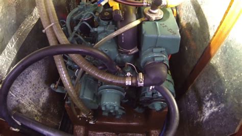 Volvo Penta Md2020 Mounting Fresh Water Circulation Pump Youtube