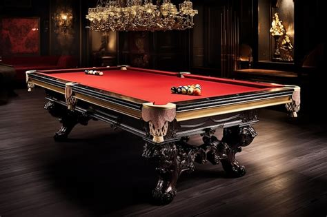 Premium Photo | Billiard table