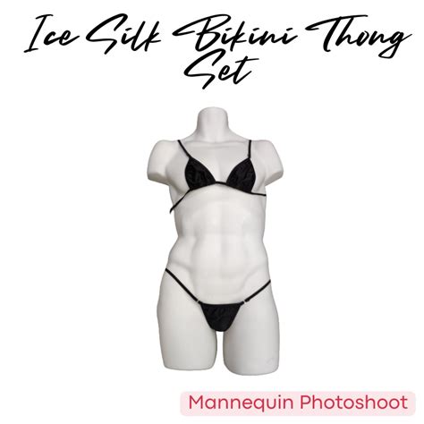 Underwear Bikini Top And Thong Set YZM Shopee Singapore