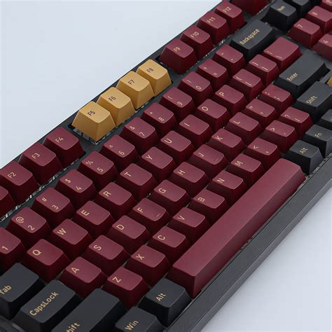 Buy Keycaps Keys Red Samurai Keycaps Doubleshot Ninja Pbt Keycap