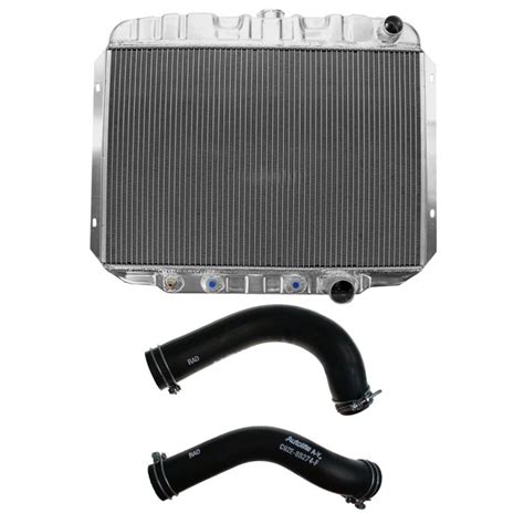 CJ Classics Kit Mustang A C V8 68 69 ACP MaxCore Plus 3 Row Radiator