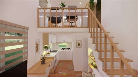 Beautiful Tiny House with Loft Design with Bedroom 3m x 6m - Dream Tiny ...