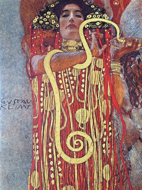 Gustav Klimt 1862 1918 After Woman With Snake Catawiki