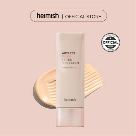 [heimish] Artless Glow Tinted Sunscreen Shine Beige SPF50+ PA+++ 40ml ...