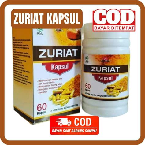 Jual 𝗔𝗚𝗘𝗡 𝗥𝗘𝗦𝗠𝗜 𝗞𝗔𝗣𝗦𝗨𝗟 𝗭𝗨𝗥𝗜𝗔𝗧 𝗛𝗘𝗥𝗕𝗔𝗟 𝟮𝟭 KAPSUL ZURIYAT HERBAL 21