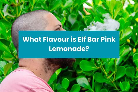 What Flavour is Elf Bar Pink Lemonade?