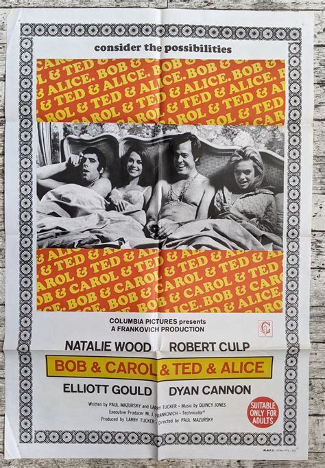 Lot Bob Carol Ted Alice 1969 Starring Natalie Wood Robert