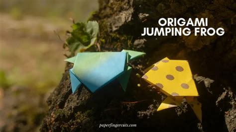 Find Out How To Fold An Origami Jumping Frog