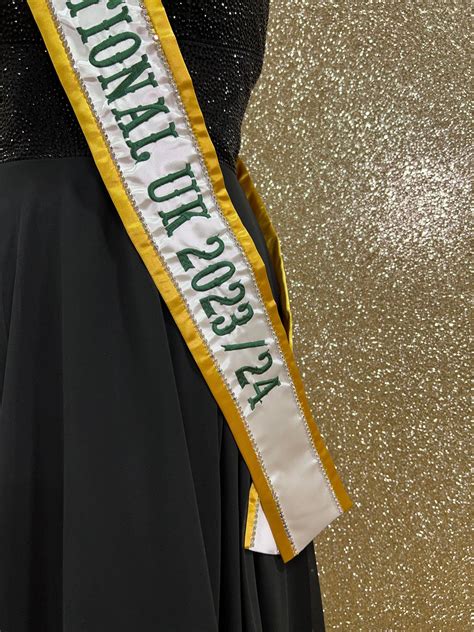 Our Miss International UK Sash Has Arrived Miss International United