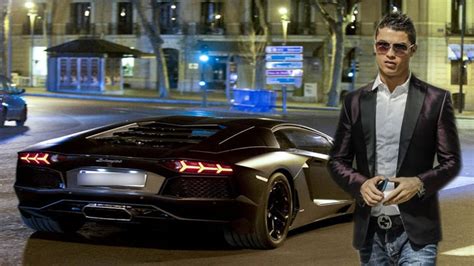 Cristiano Ronaldo's Lamborghini Aventador - YouTube