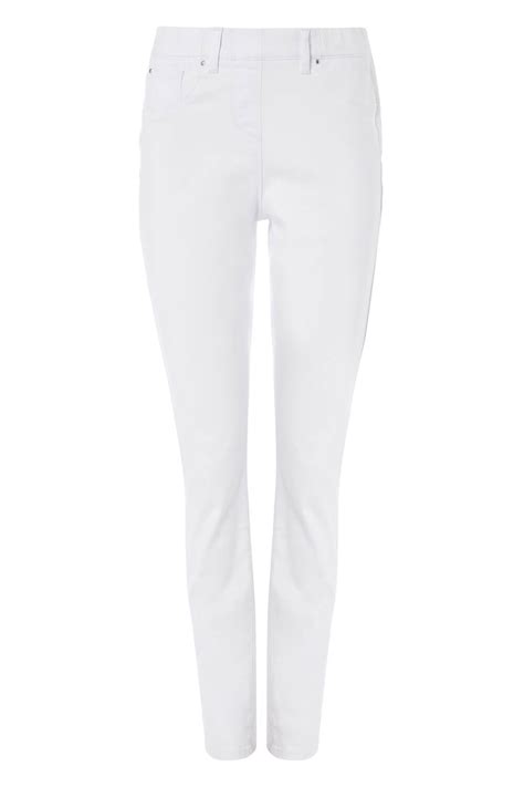 31 Denim Stretch Jegging In White Roman Originals Uk