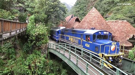 Los servicios de trenes a Machu Picchu reanudan su actividad Vídeo