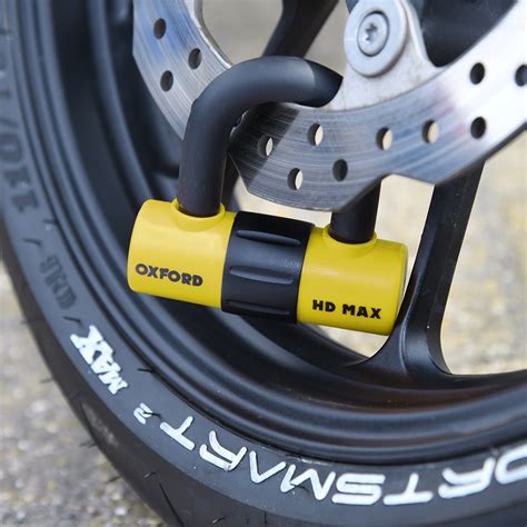 Oxford Hd Max Yellow Motorcycle Disc Lock Bdla Motorbikes